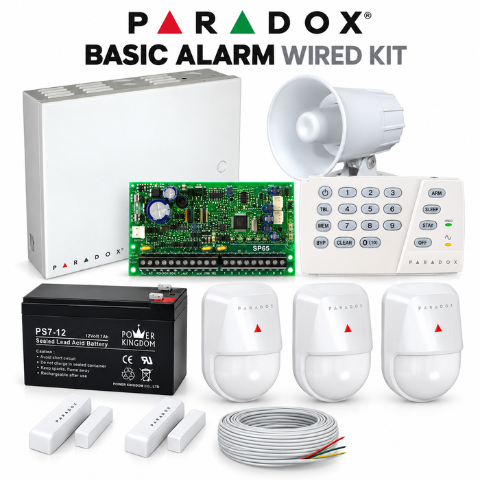Paradox Basic Wired Alarm Kit