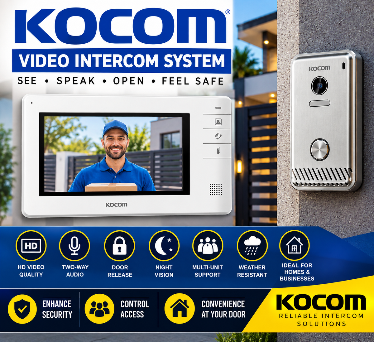 KOCOM Video Intercom System