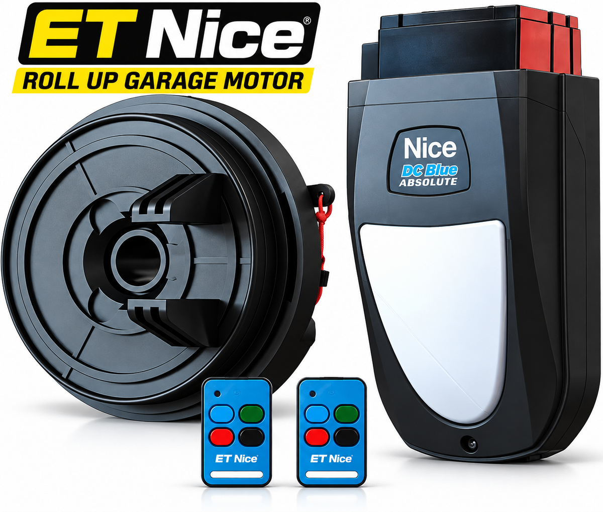 ET Nice Roll-Up Garage Motor
