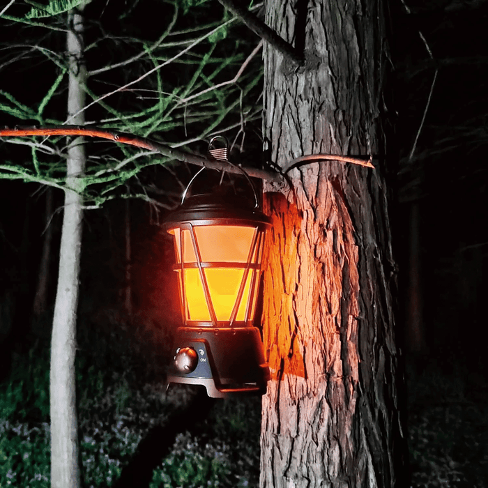Outdoor Flicker LED Lantern - Warm & Cozy Illumination