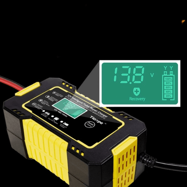 LCD Display Car Battery Charger 12V 6A
